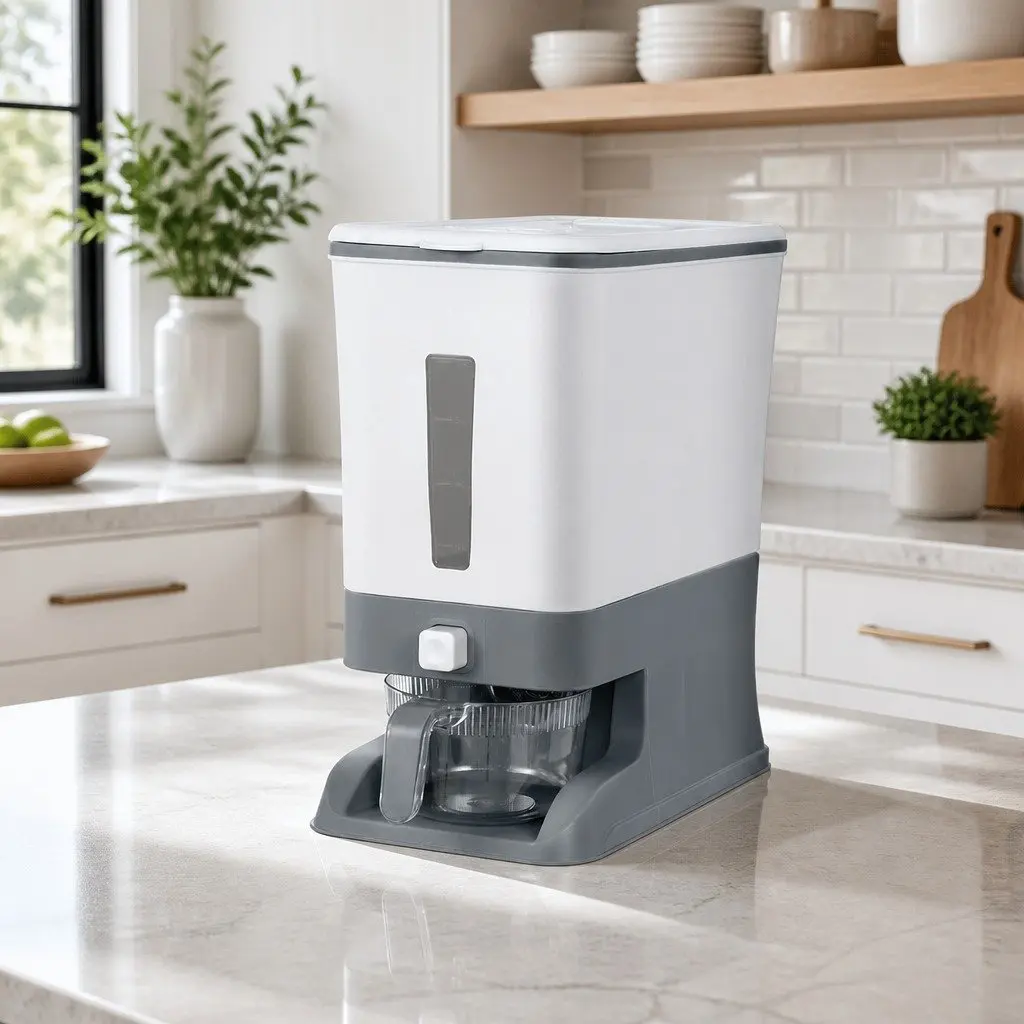 12kg Airtight Cereal Dispenser for Easy Storage