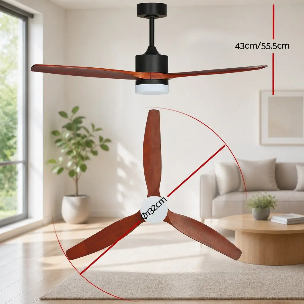 52-Inch Ceiling Fan with Remote Control