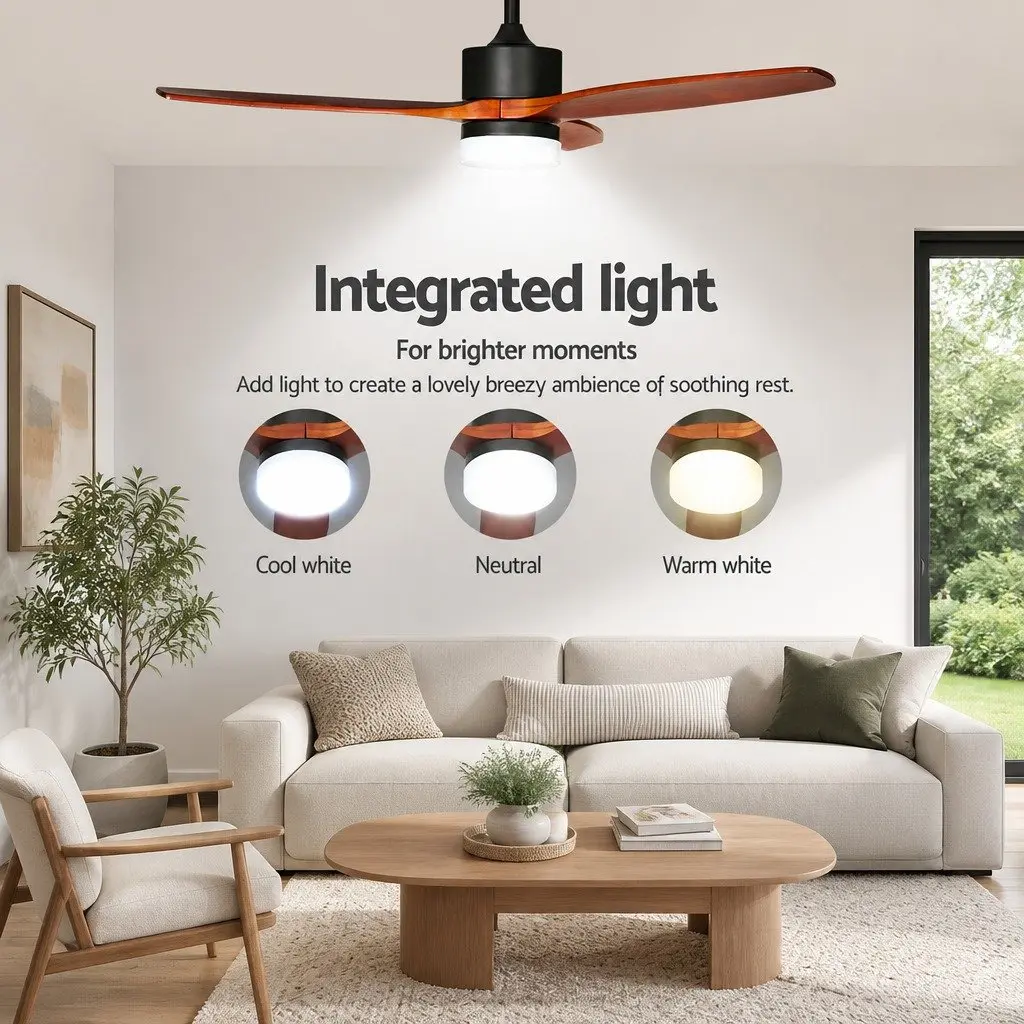 52-Inch Ceiling Fan with Remote Control