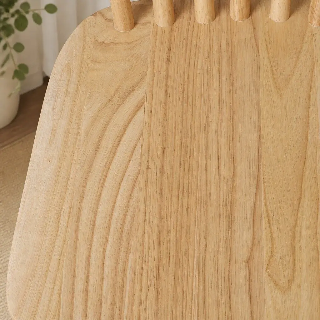 Dining Chairs Oak 6 Piece Classic Windsor Style Solid Wood Kitchen Lounge Seating