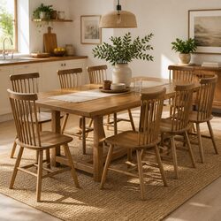 Windsor-Style Dining Chairs: Practical Comfort