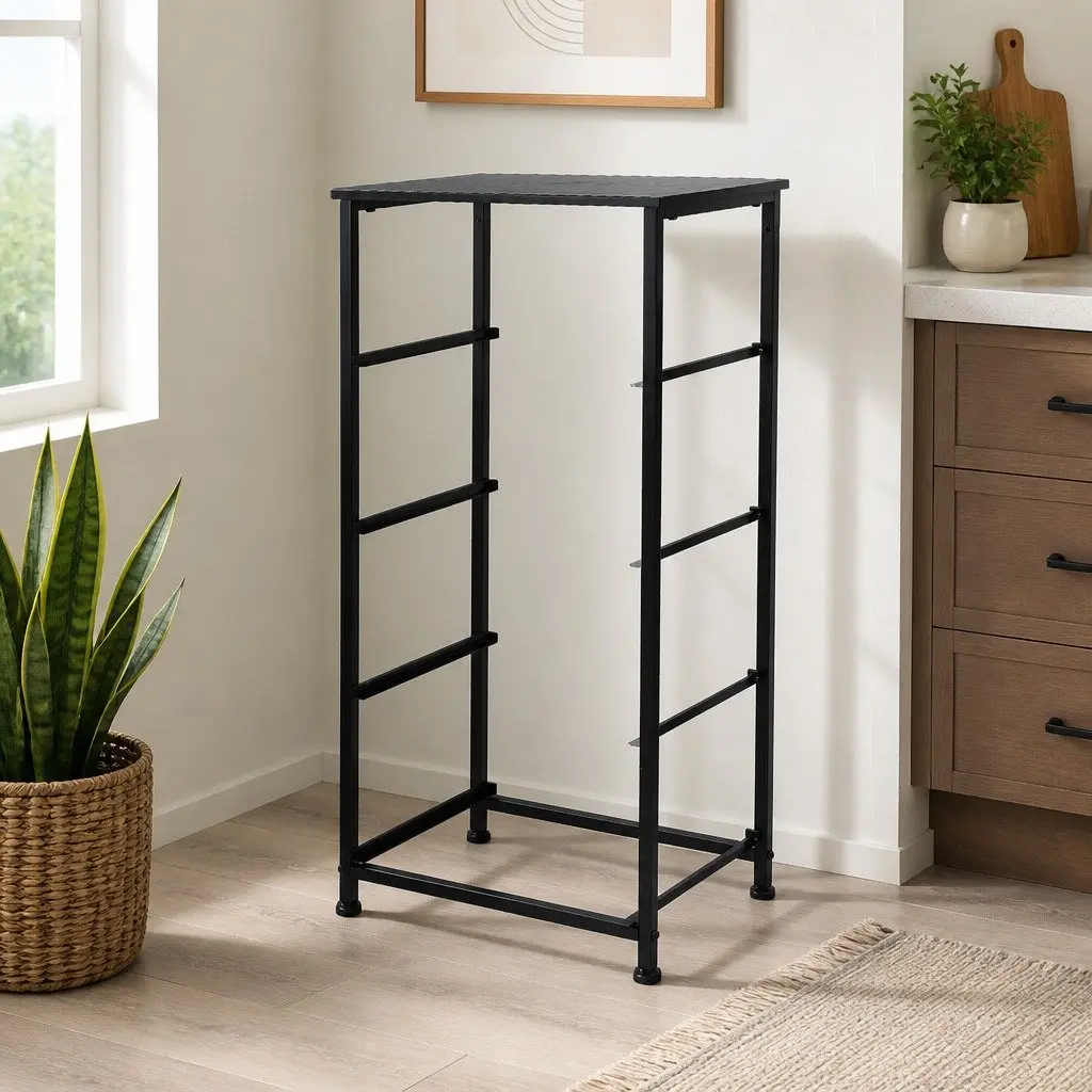 Storage Cabinet Dark Grey 45cm x 30cm x 93cm Durable Construction with Spacious Drawers