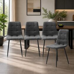 Your Comfortable Dining Solution: Set of 4 Chairs