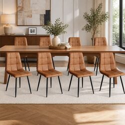 8-Piece Dining Chair Set for Modern Dining Needs