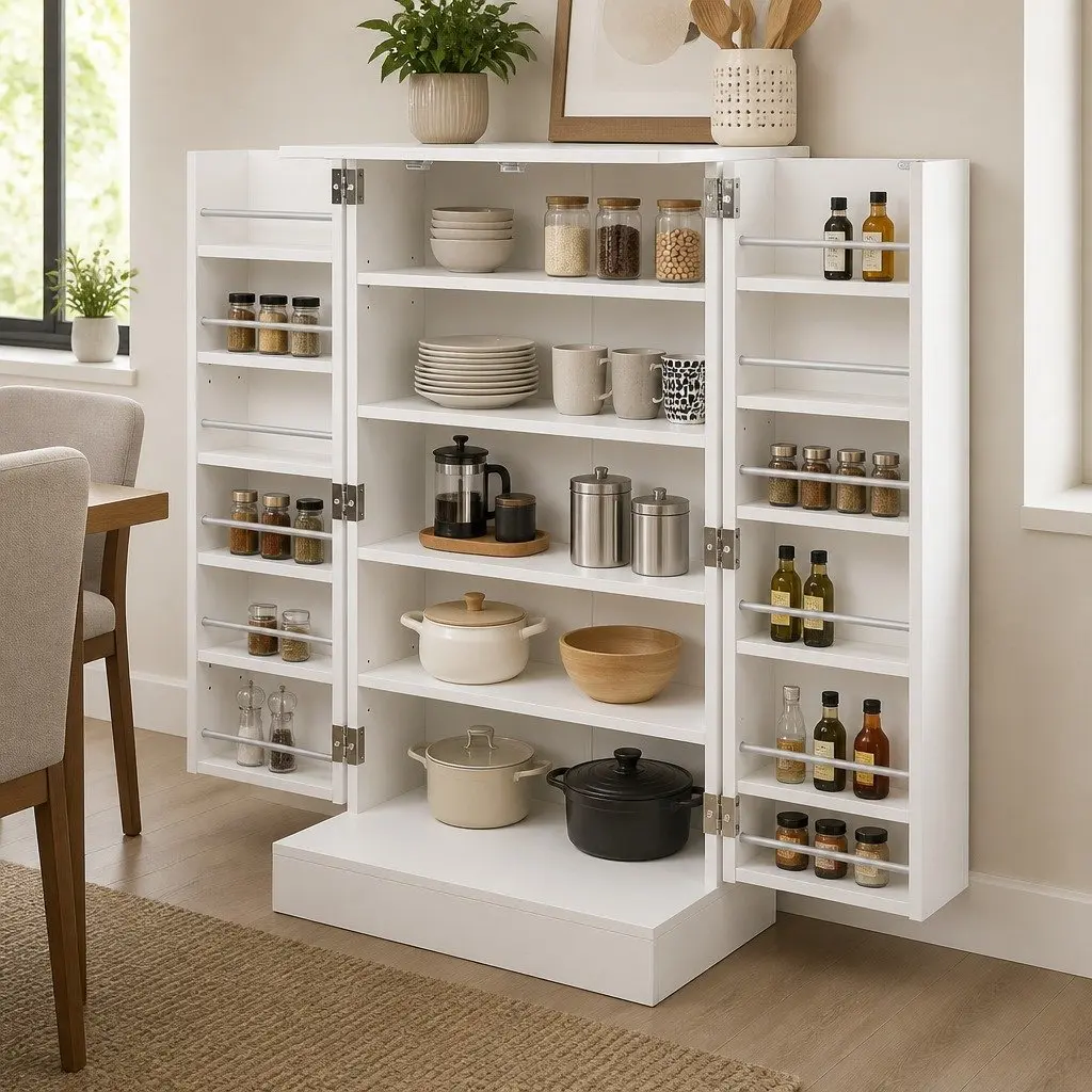Buffet Sideboard with Adjustable Shelves