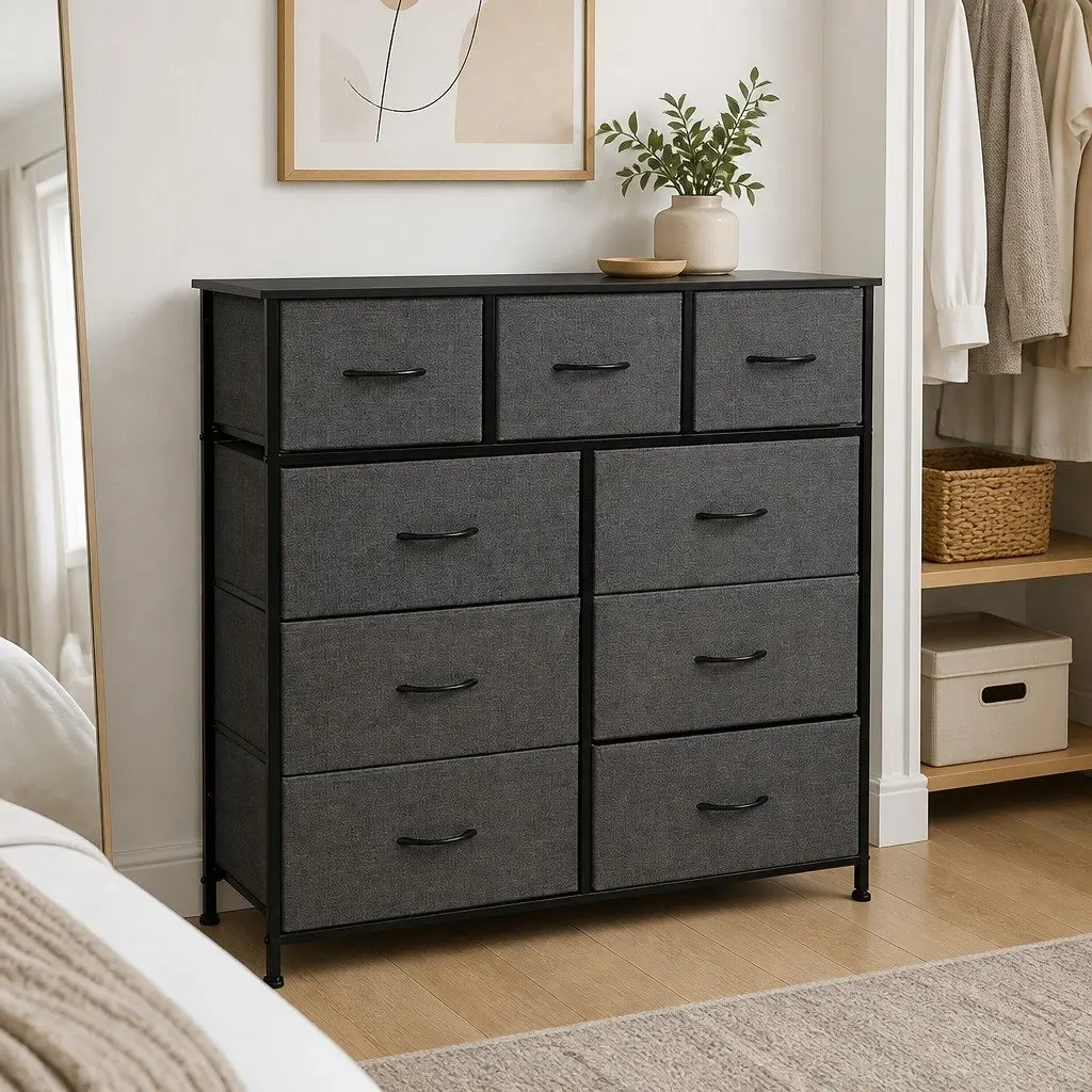 9 Drawer Storage Unit for Easy Organization
