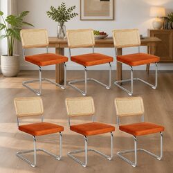 Rattan Dining Chairs Set of 6: Sleek and Elegant Design