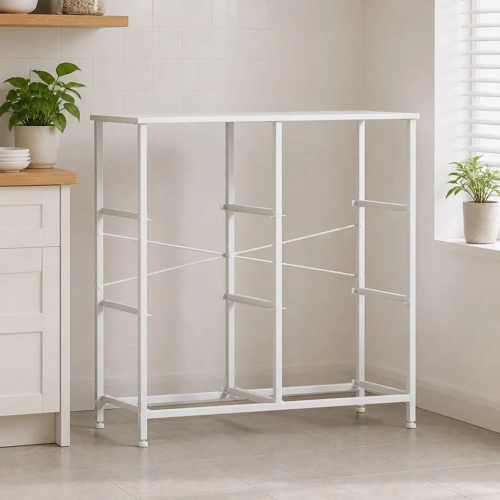 6 Drawer Chest of Drawers White Storage Cabinet Dresser Bedroom Organiser Unit