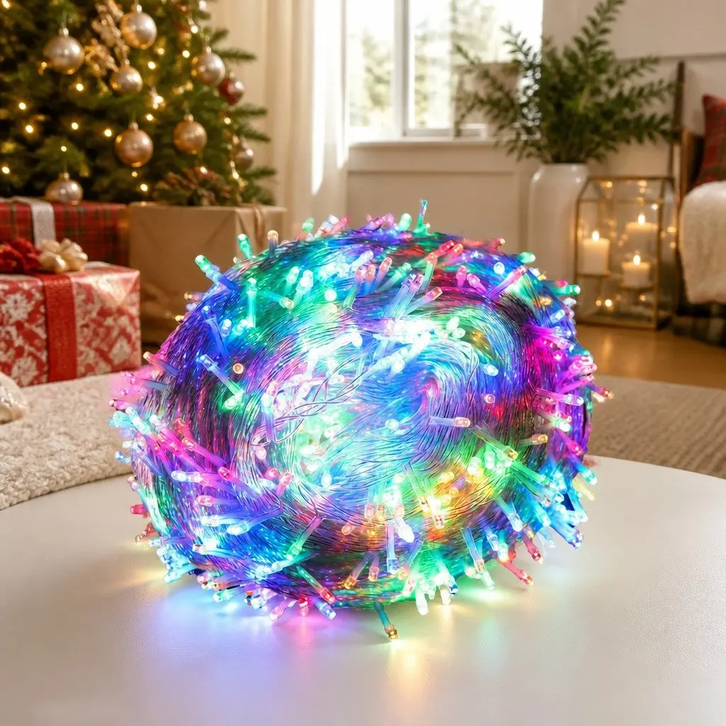 300 LED Curtain Lights with Multiple Colour Options