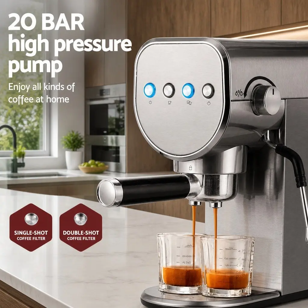 20 Bar Espresso Machine for Coffee Lovers