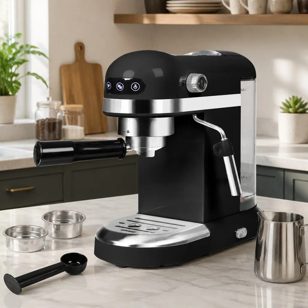 Espresso Coffee Maker with Frothing Capability