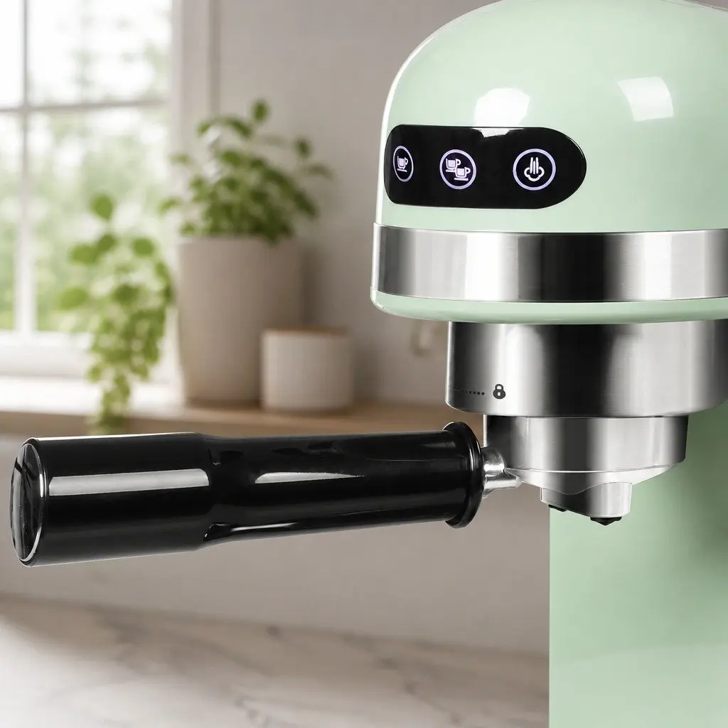 Espresso Machine with Touch Screen Controls