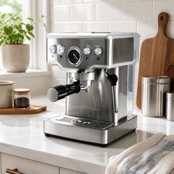 20 Bar Espresso Coffee Machine Milk Frother Steam Wand Home Barista Cappuccino