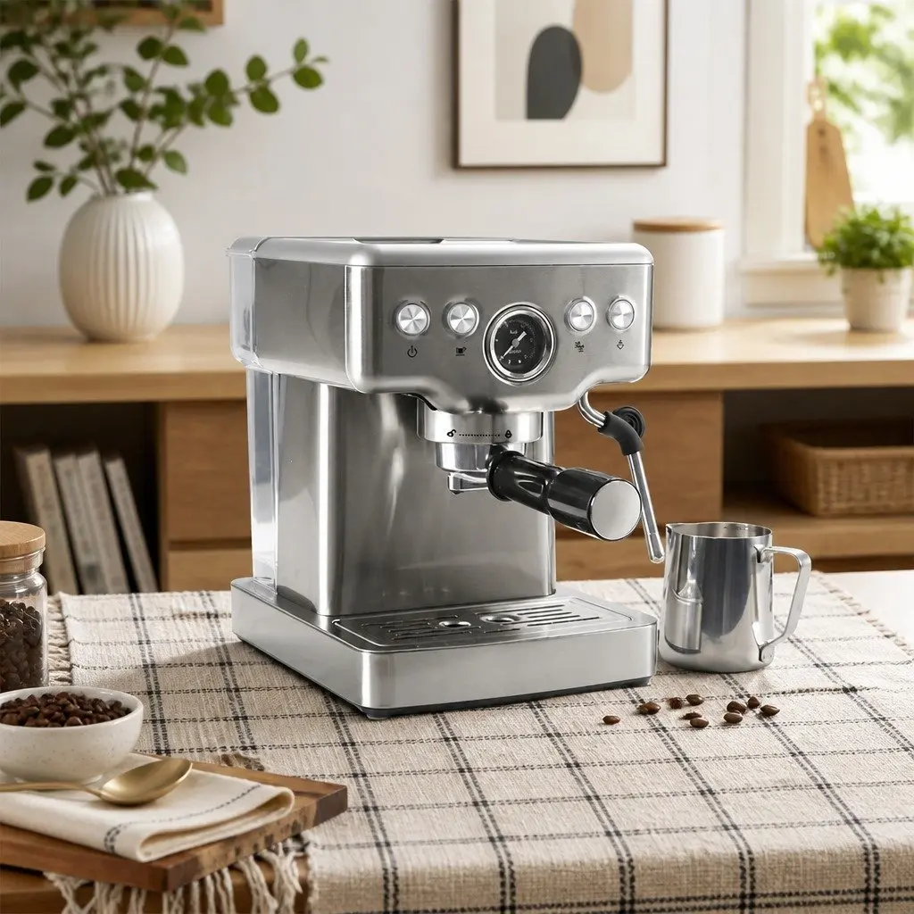 20 Bar Espresso Coffee Machine Milk Frother Steam Wand Home Barista Cappuccino