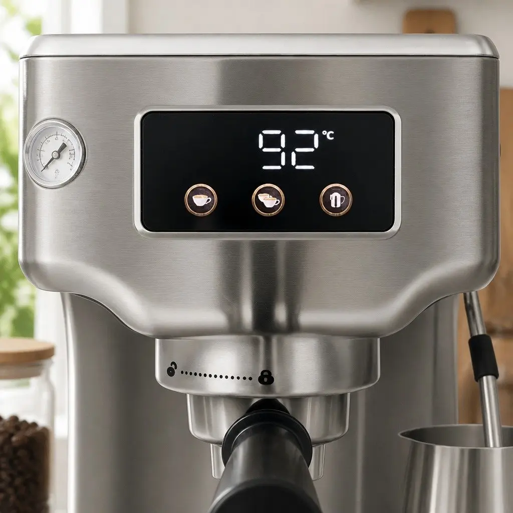 20 Bar Espresso Maker with Simple Controls