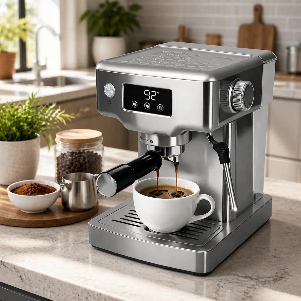 20 Bar Espresso Maker with Simple Controls