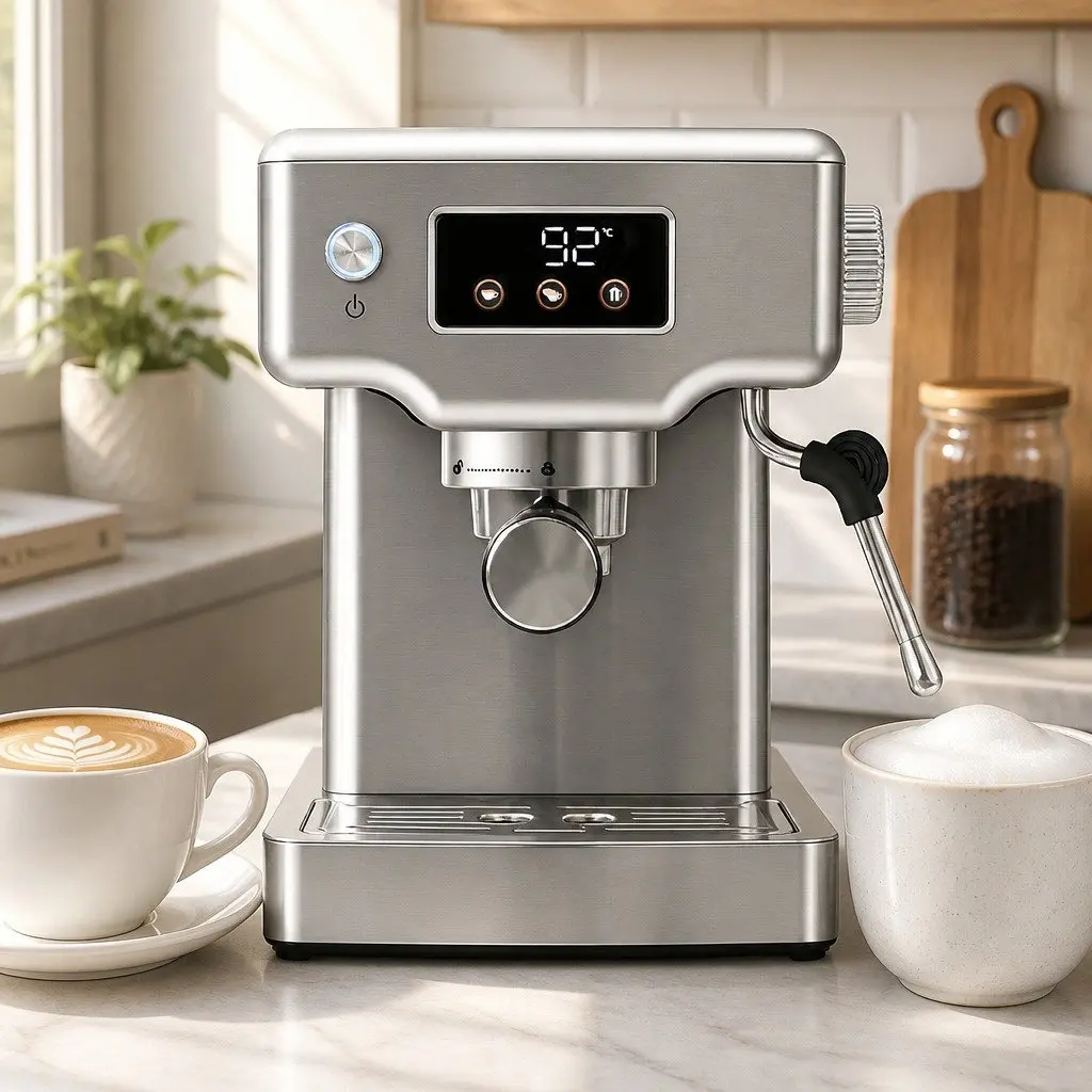 20 Bar Espresso Maker with Simple Controls