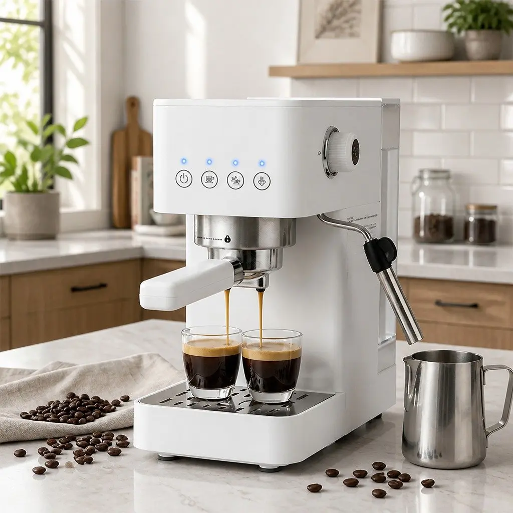 Espresso Coffee Machine 20 Bar Pump Milk Frother Steam Wand Cappuccino Latte