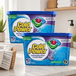 Odour Fighter Laundry Detergent Capsules - 52 Pods for All Loads