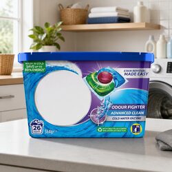 Efficient Odour Fighter Laundry Capsules - 26 Pack