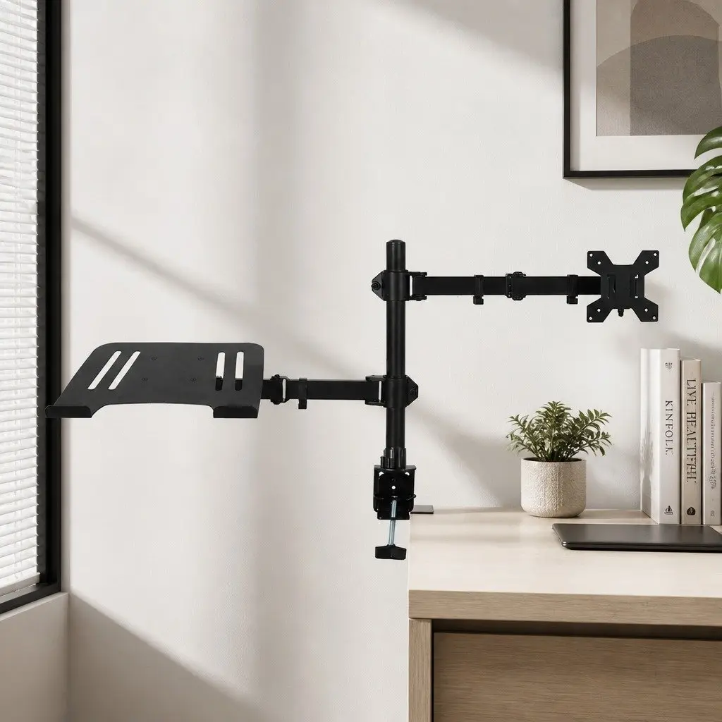 Dual Arm Desk Mount for Monitors and Laptops