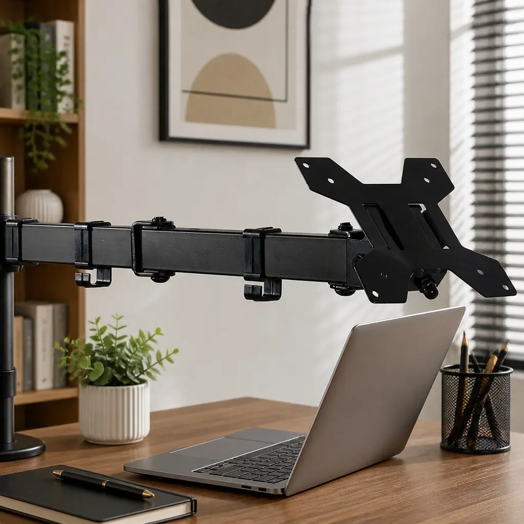 Dual Arm Desk Mount for Monitors and Laptops
