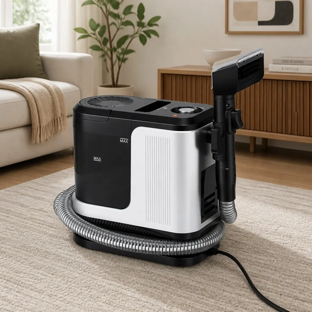 Carpet Washer Vacuum Cleaner Portable Self-Cleaning 600W 13kPa Suction