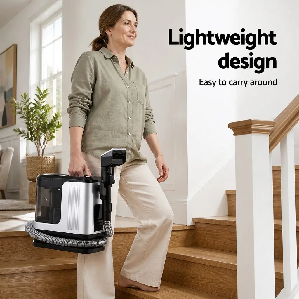 Carpet Washer Vacuum Cleaner Portable Self-Cleaning 600W 13kPa Suction