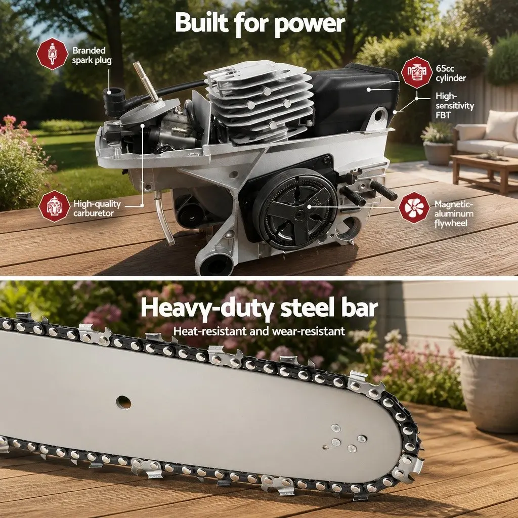 65cc Petrol Chainsaw