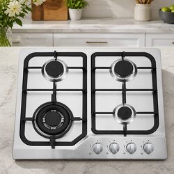 Compact 60cm Gas Cooktop for Efficient Cooking