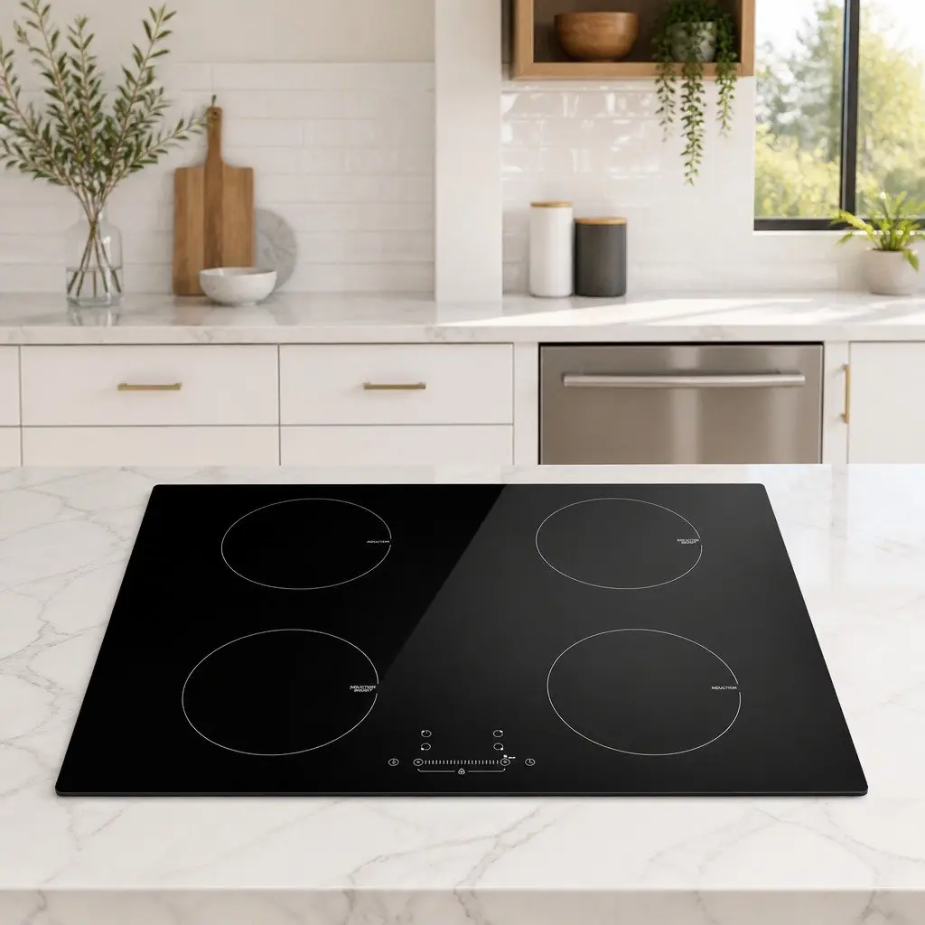 70cm Induction Cooktop with 4 Cooking Zones