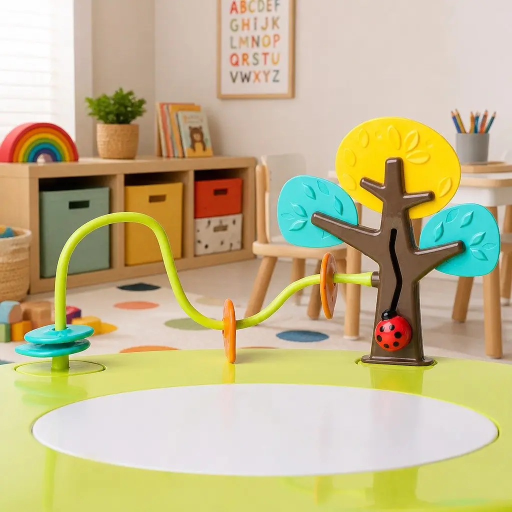 Kids Portable Stools Set of 2 Lightweight Playtime Furniture Suitable for Activity Center