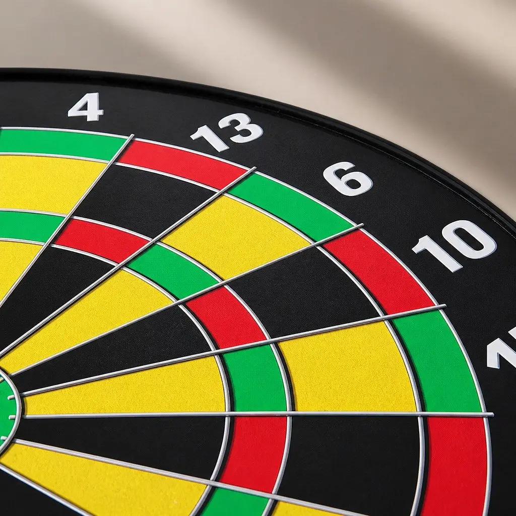 16 Inch Magnetic Dartboard Safe Darts Family Party Game Indoor Outdoor Play