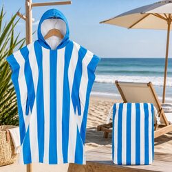 Friendly Adult Hooded Poncho Towel for Quick Changes
