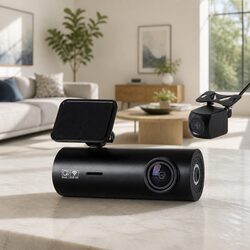 Dash Camera 4K Hidden Front Rear WiFi Dual Lens Night Vision Loop Recording