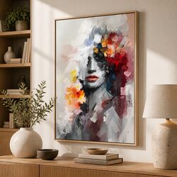 Stylish Abstract Canvas Art for Your Home: 70x100cm