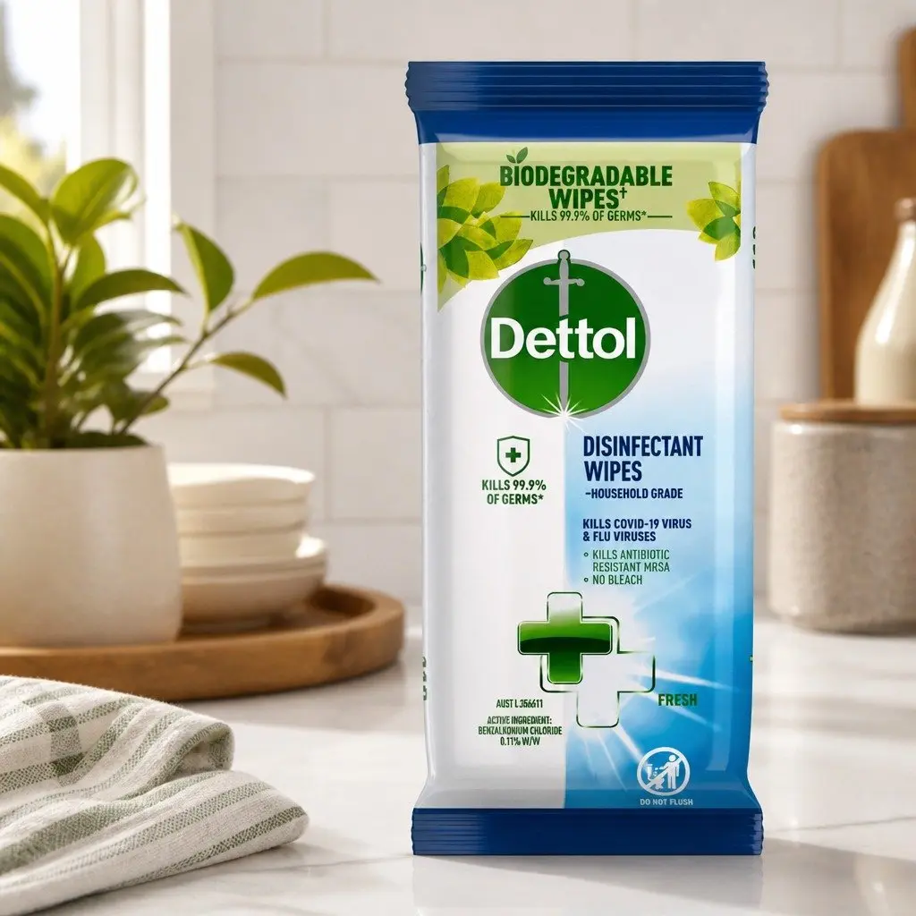 Disinfectant Wipes 600 Count Fresh Scent Germ Protection for Household Cleaning