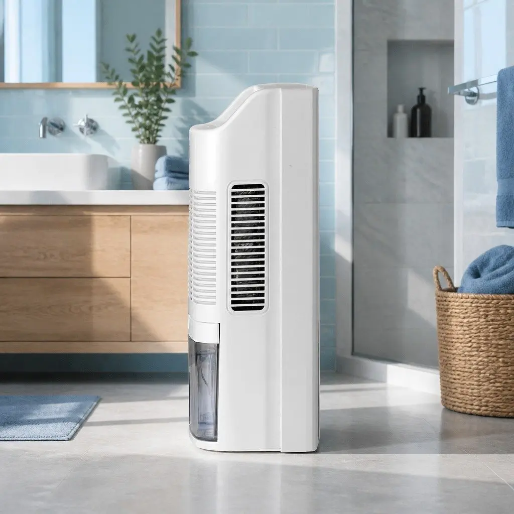 Dehumidifier White 2L Water Tank Quiet Operation Smart Control