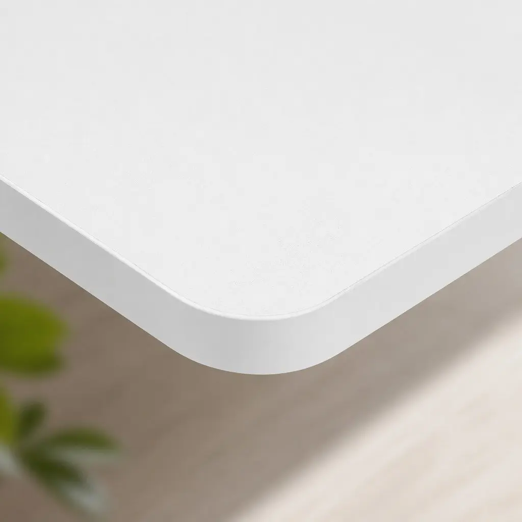 Electric Height Adjustable Desktop White 120x60cm Motorised Work Surface Only