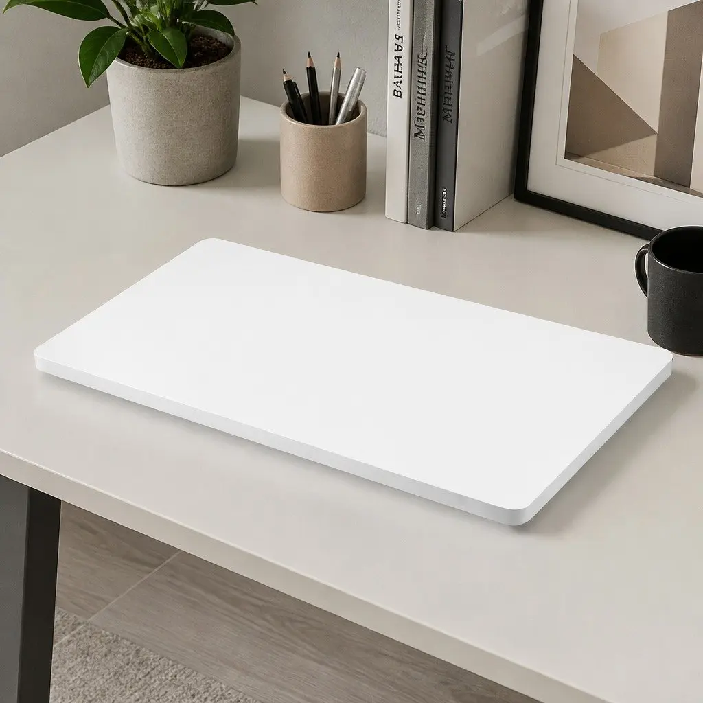 Electric Height Adjustable Desktop White 120x60cm Motorised Work Surface Only