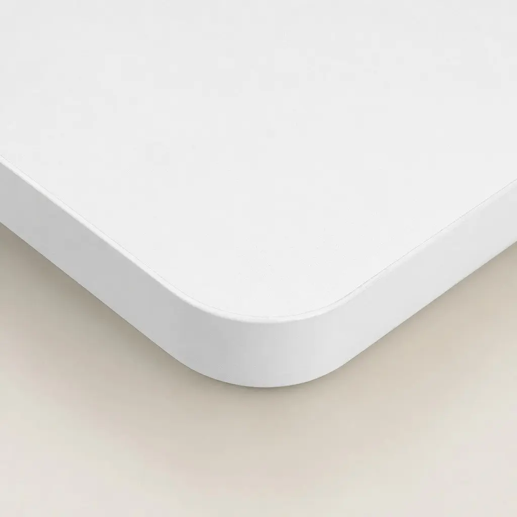 Desktop Table Top White 140x70cm Pre-Drilled Particle Board MDF Veneer