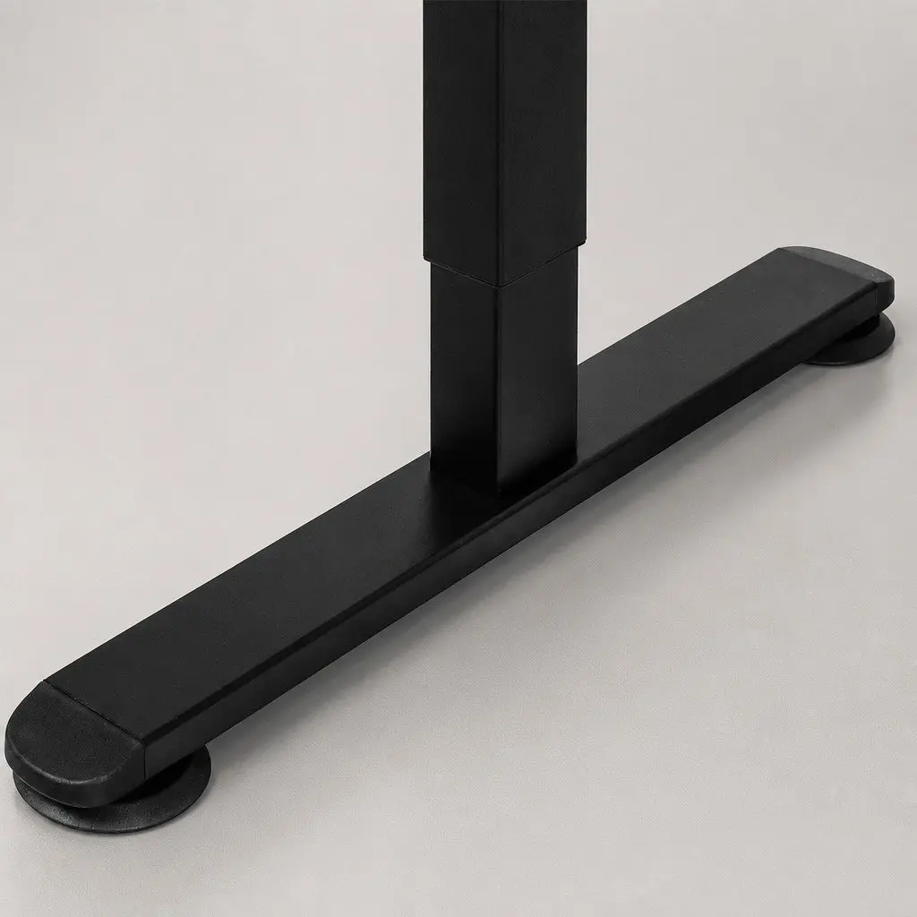 Electric Standing Desk Frame Black Height Adjustable Motorised Office Workstation