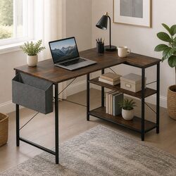 L Shaped Corner Desk - Ideal for Your Home Office
