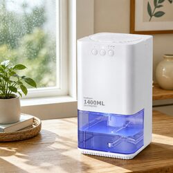 Powerful Dehumidifier with a 1400ML Capacity