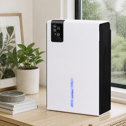 Compact Portable Dehumidifier with Remote Control