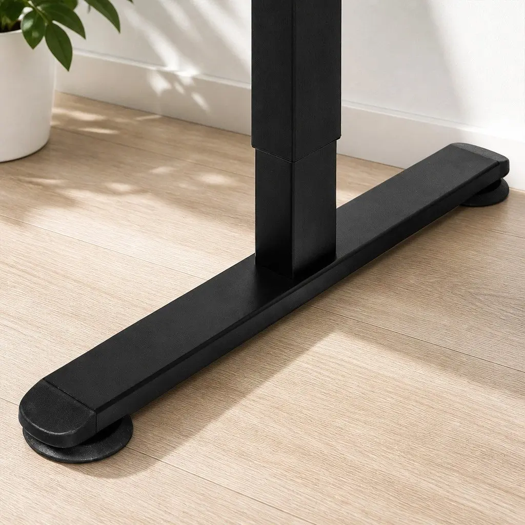 Black Motorised Standing Desk 120cm x 60cm