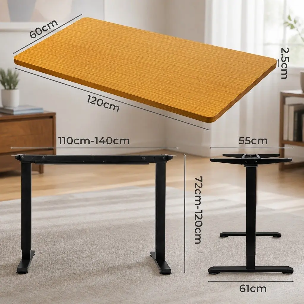 Motorised Standing Desk with Electric Control