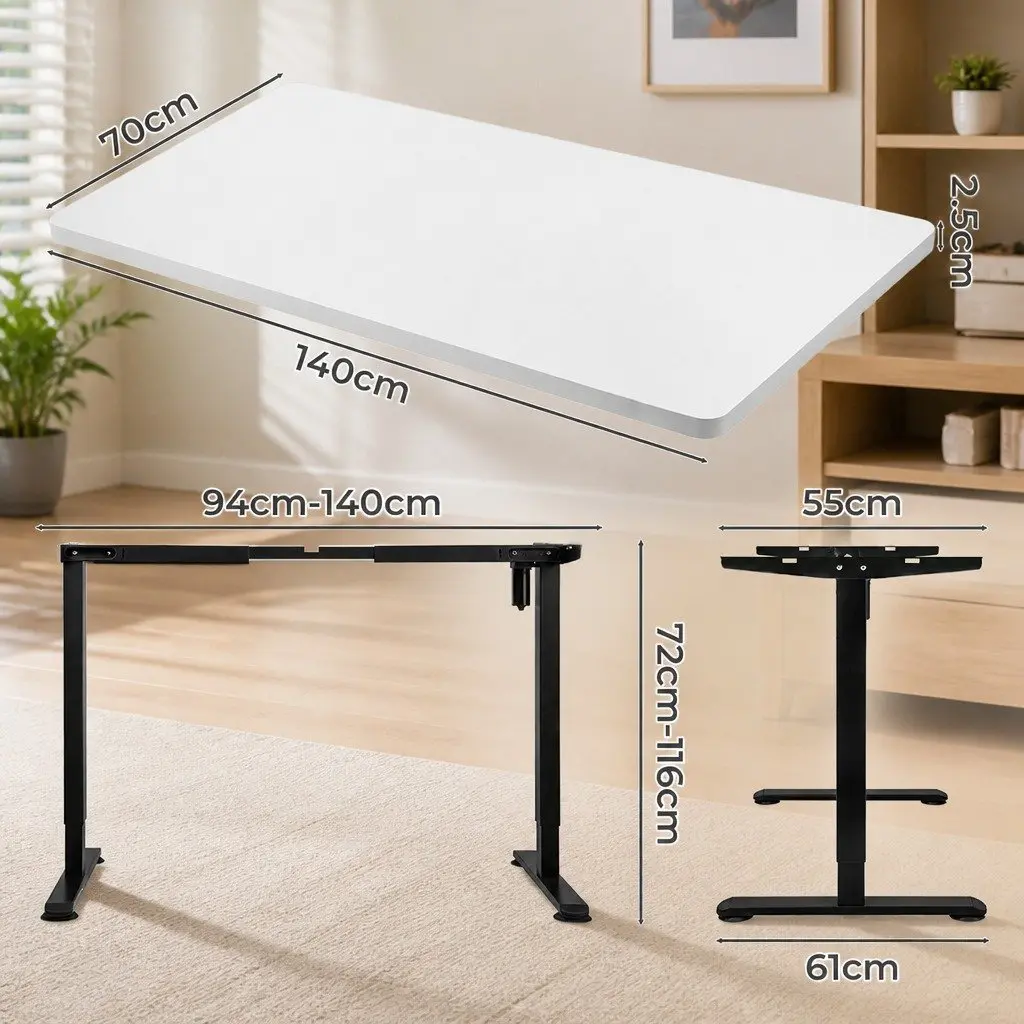 Electric Standing Desk 140cm