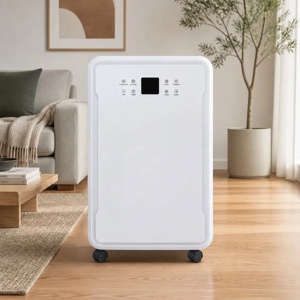 Dehumidifier White Large Room 50L/Day Laundry Mode Timer
