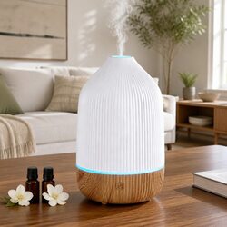 Compact Ultrasonic Aroma Diffuser 100ml for Relaxation